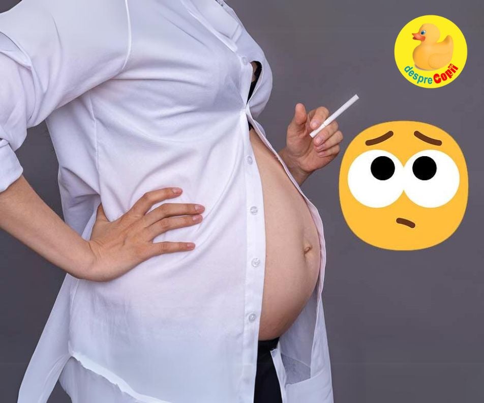 Sarcina si fumatul -  ce inseamna pentru bebelus si de ce trebuie sa renunți la acest drog