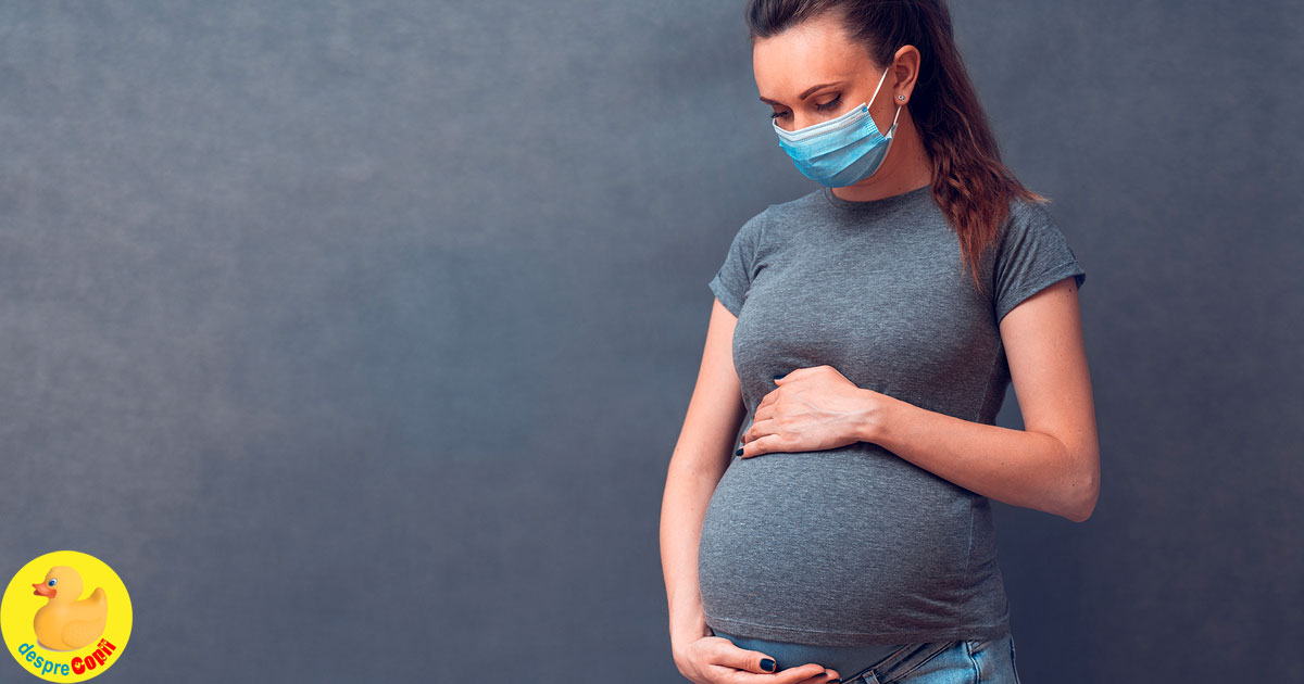 Insarcinata in timp de pandemie -  experienta unei mamici si sfatul medicului