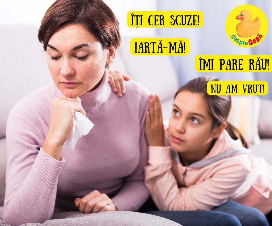 Cum invatam copilul sa spuna: Imi pare rau!