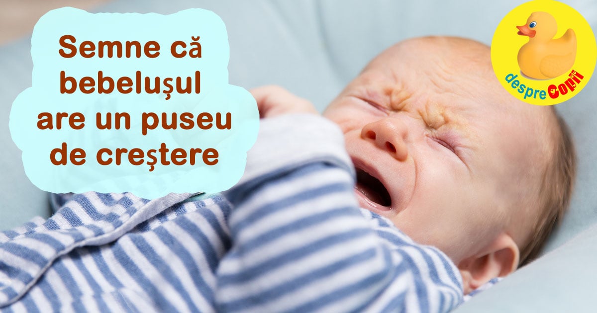 8 indicii ca bebelusul tau are un puseu de crestere -  cum sa le recunosti si sa il ajuti!