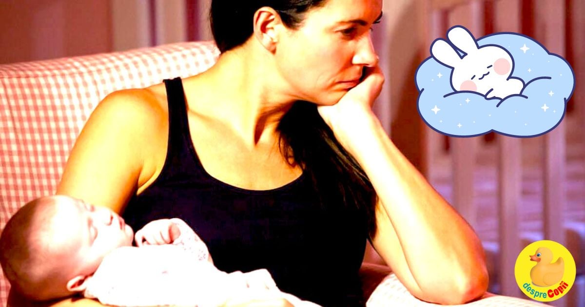 Realitatile unei mamici de bebelus -  lipsa de somn si epuizare - ceea ce nimeni nu iti spune dar trebuie sa stii