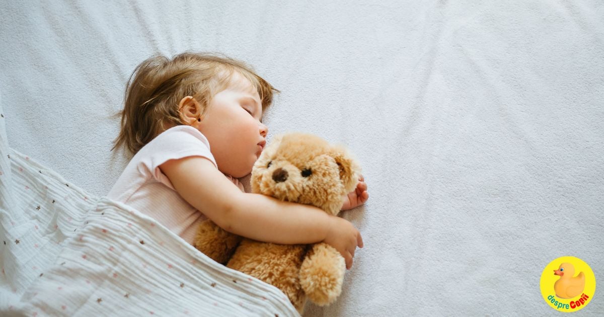 Tu stii cat somn are nevoie copilul tau? Iata cat trebuie sa doarma pana la 3 ani - diagrama