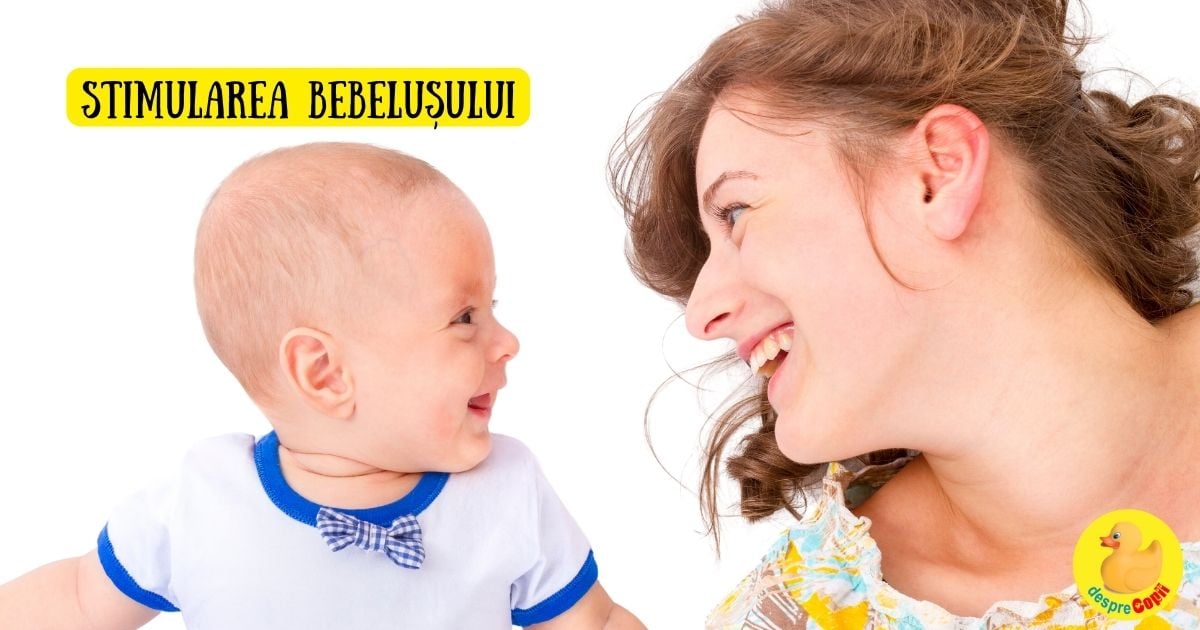 Stii sa-ti ajuti bebelusul sa vorbeasca? Iata cum il poti stimula