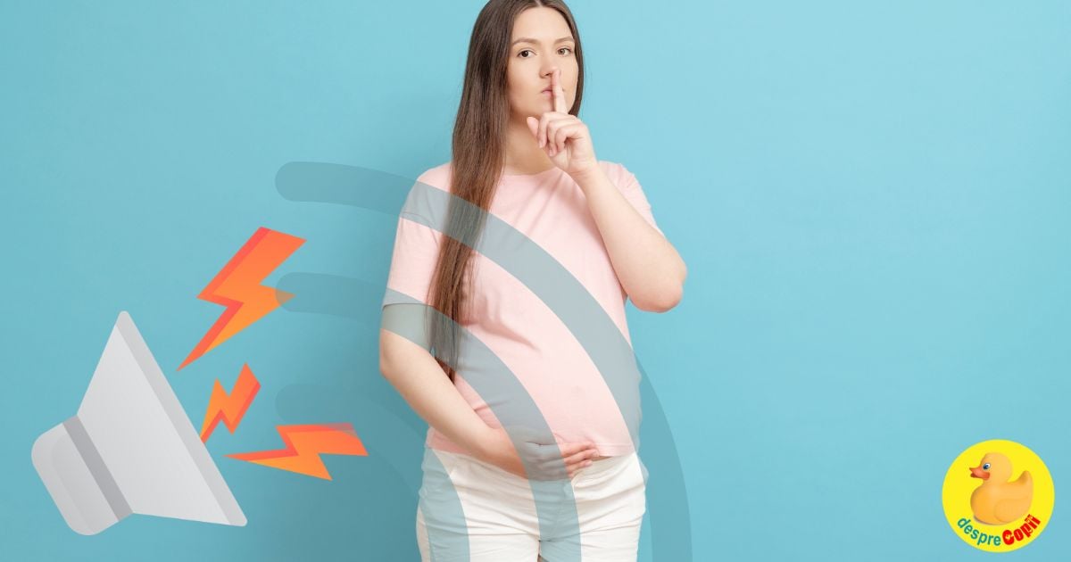 Zgomotele mari in timpul sarcinii -  pot acestea afecta bebelusul? Iata ce efecte serioase pot avea pentru bebe si mami