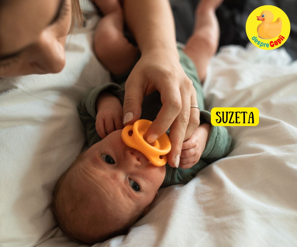 Suzetele (tetinele) si dependenta parintilor de ele