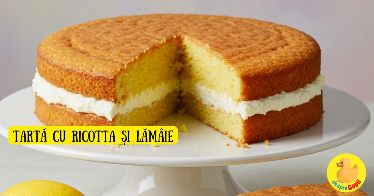 Tarta italiana cu ricotta si lamaie – un desert aromat, cremos și irezistibil