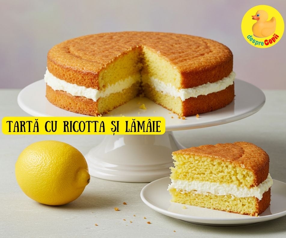 Tarta italiana cu ricotta si lamaie  un desert aromat, cremos și irezistibil