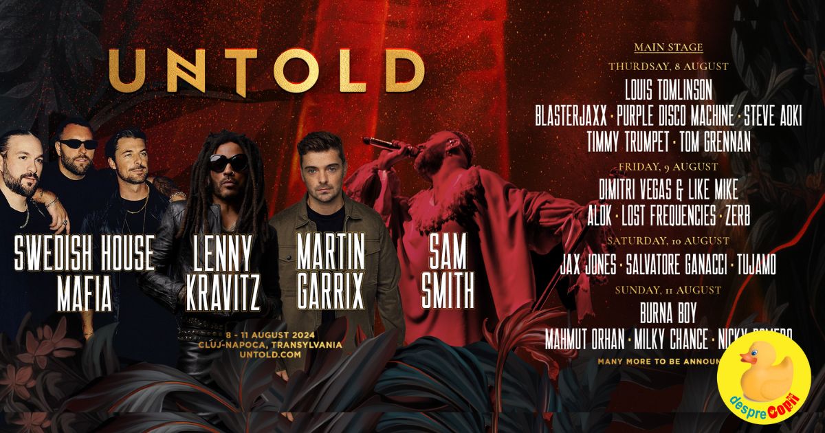 UNTOLD, al 3-lea festival mondial: Artisti, DJ si cele 8 scene ale editiei din 2024