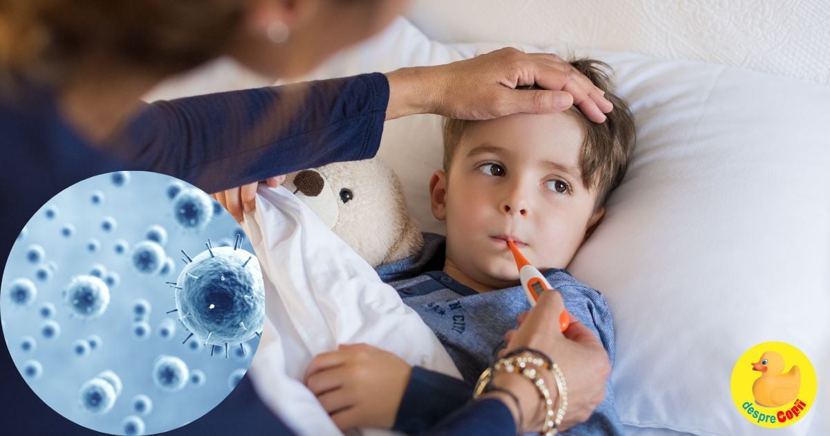 Viroza respiratorie la copil -  simptome si tratament - sfatul medicului