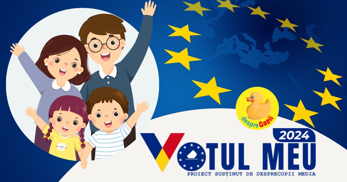DespreCopii Media Group lanseaza campania VotulMeu2024 pentru alegerile europarlamentare: Implicare si responsabilitate pentru un viitor mai bun al copiilor