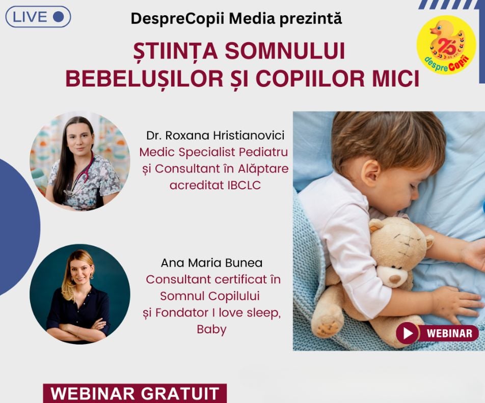 Stiinta somnului bebelusilor si copiilor mici - Sfatul specialistilor