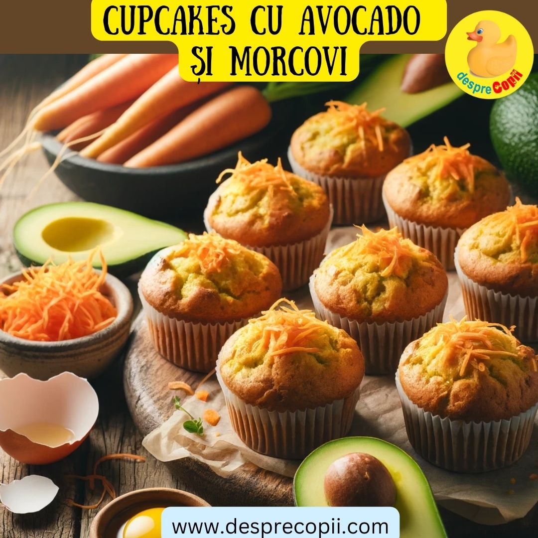 cupcakes avocado si morvoc