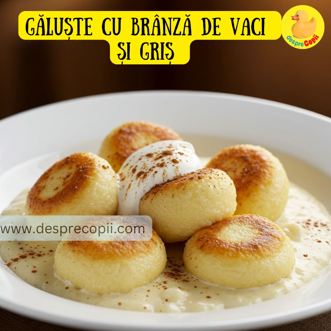 galuste cu branza de vaci 