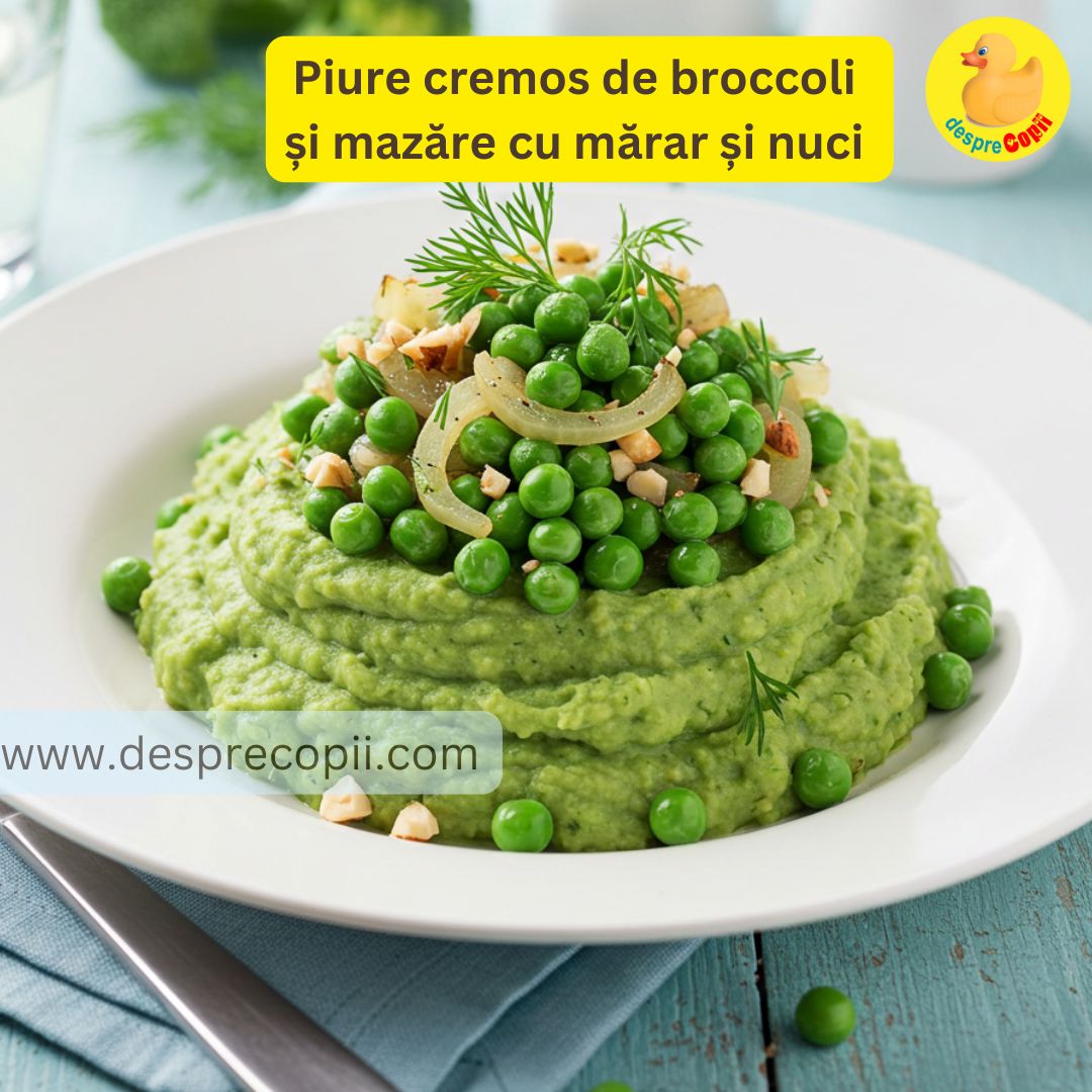 piure mazare broccoli