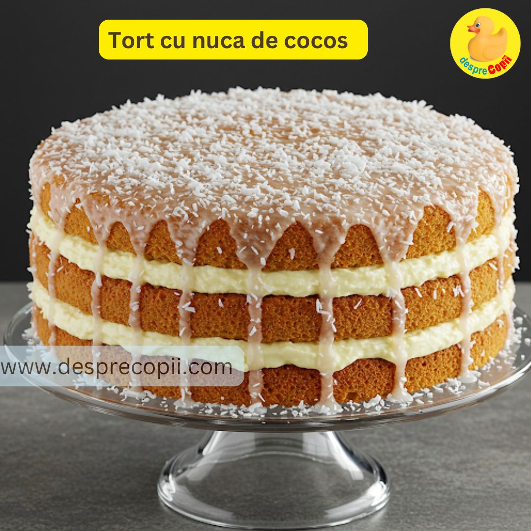 tort nuca de cocos