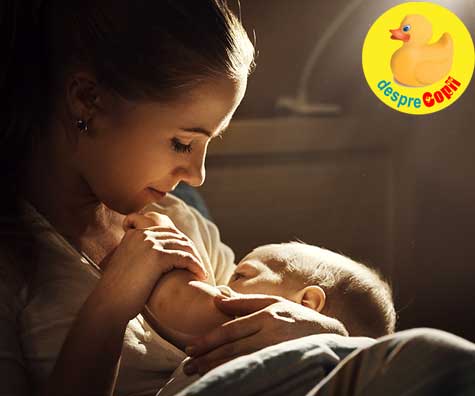 Greșeli în alăptare: nu alăptezi noaptea iar bebe are nevoie de acel laptic