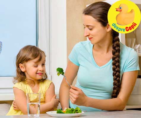 Cum convingi copilul să mănânce legume?