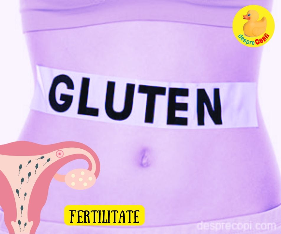 Glutenul si fertilitatea. Ce impact are boala celiaca asupra sanselor unei femei de a avea un copil