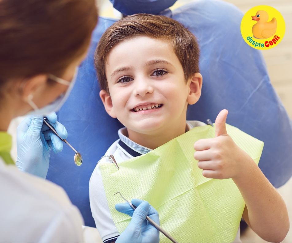 3 moduri prin care ii putem ajuta pe copii sa nu aiba frica de medicul stomatolog