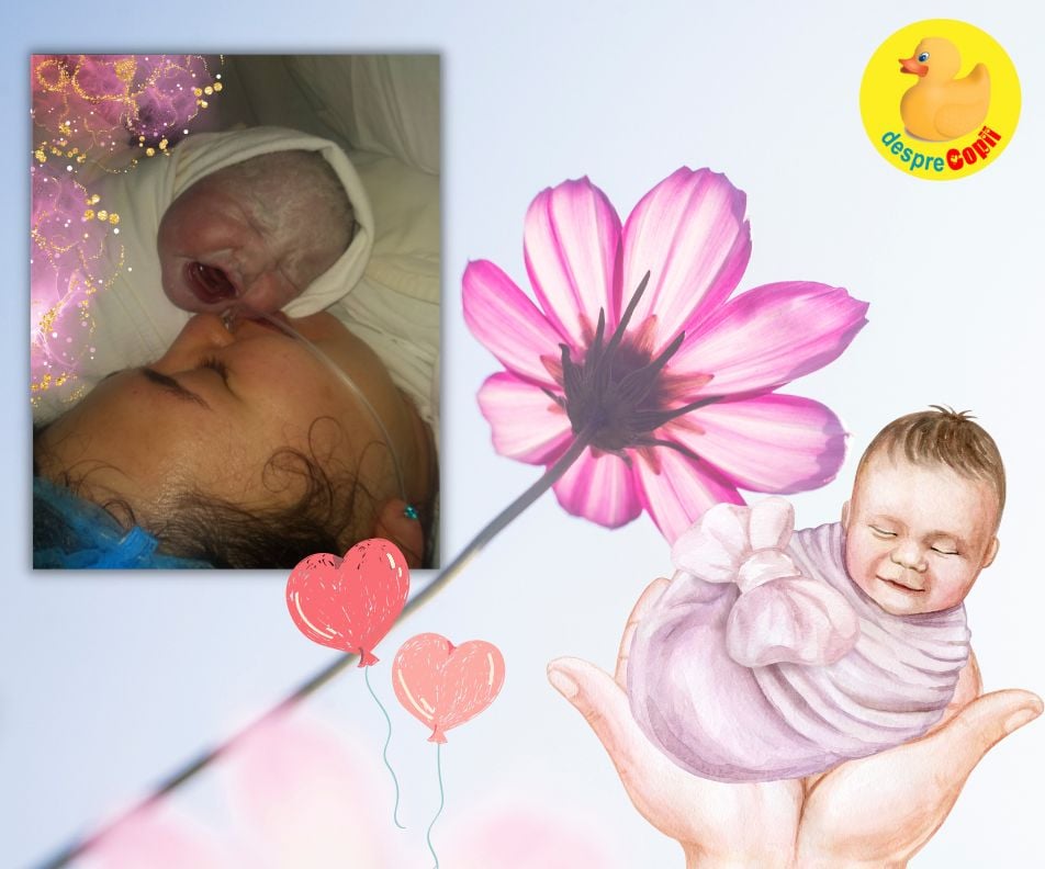 Am plecat singură la maternitate să nasc o bebelină de 3800 grame - nașterea prin cezariană la Giulești