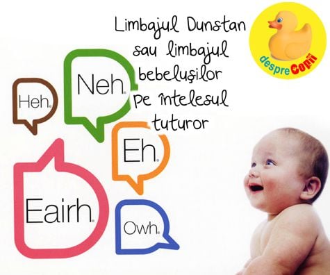 Limbajul DUNSTAN sau limbajul bebelușilor pe ințelesul tuturor. Mami, ascultă-ti bebelușul și invață ce spune bebe