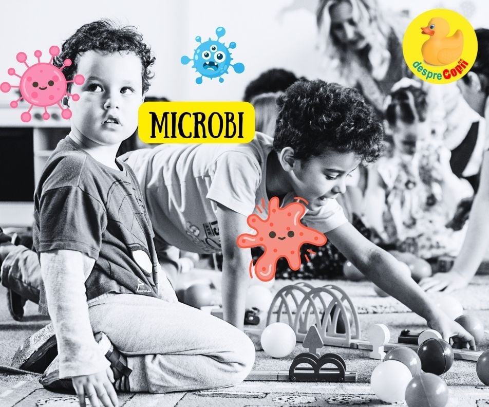 Microbii de la grădiniță sau creșă și bolile copilului: ce trebuie să știm și cum îi influențează imunitatea - sfatul pediatrilor. 🦠