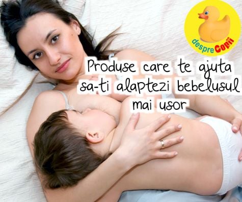 13 produse care te ajută sa alăptezi bebelușul mai ușor