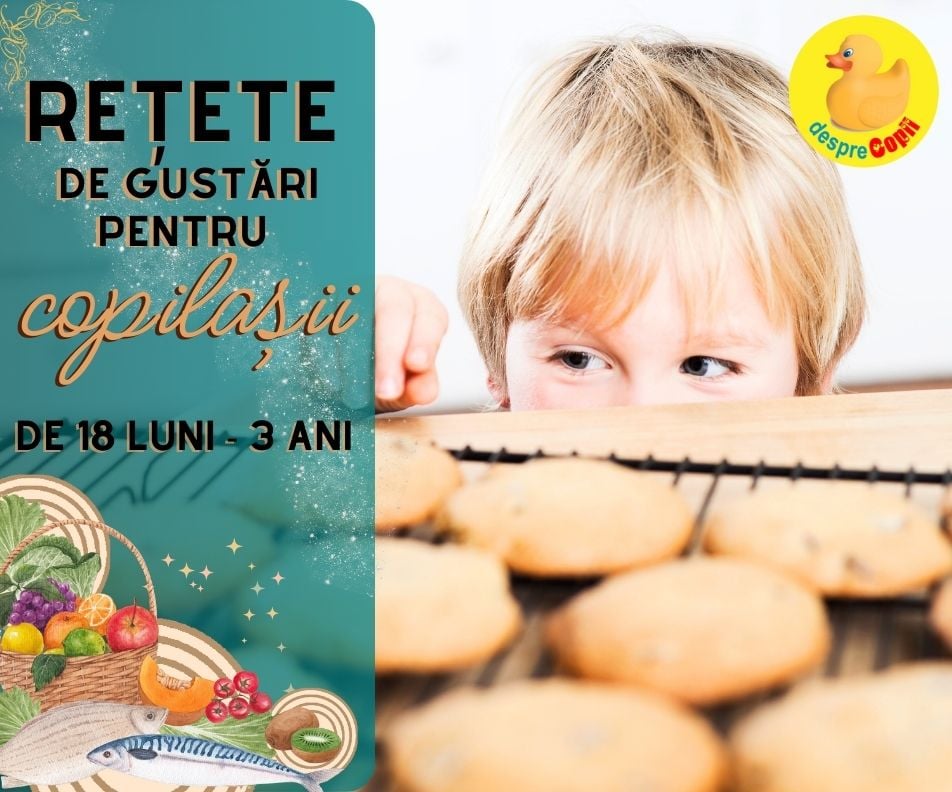 Rețete de gustări pentru copilașii cu vârsta cuprinsă între 18 luni și 3 ani - Ghid complet pentru părinți