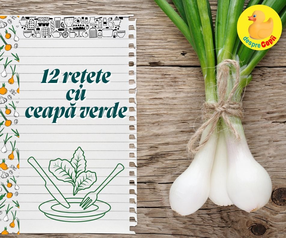 12 rețete cu ceapă verde: o poveste despre sănătate, aromă și tradiție