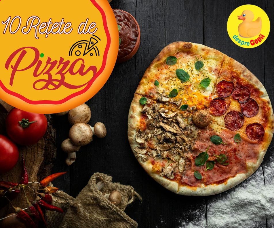 10 retete de Pizza & Povestea unei iubiri universale