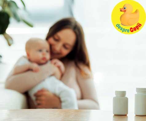 Greșeli în alăptare: Nu continui să iei vitamine prenatale