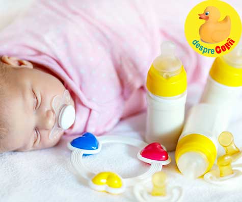 Greșeli în alăptare: oferi bebelușului suzeta sau biberonul prea devreme