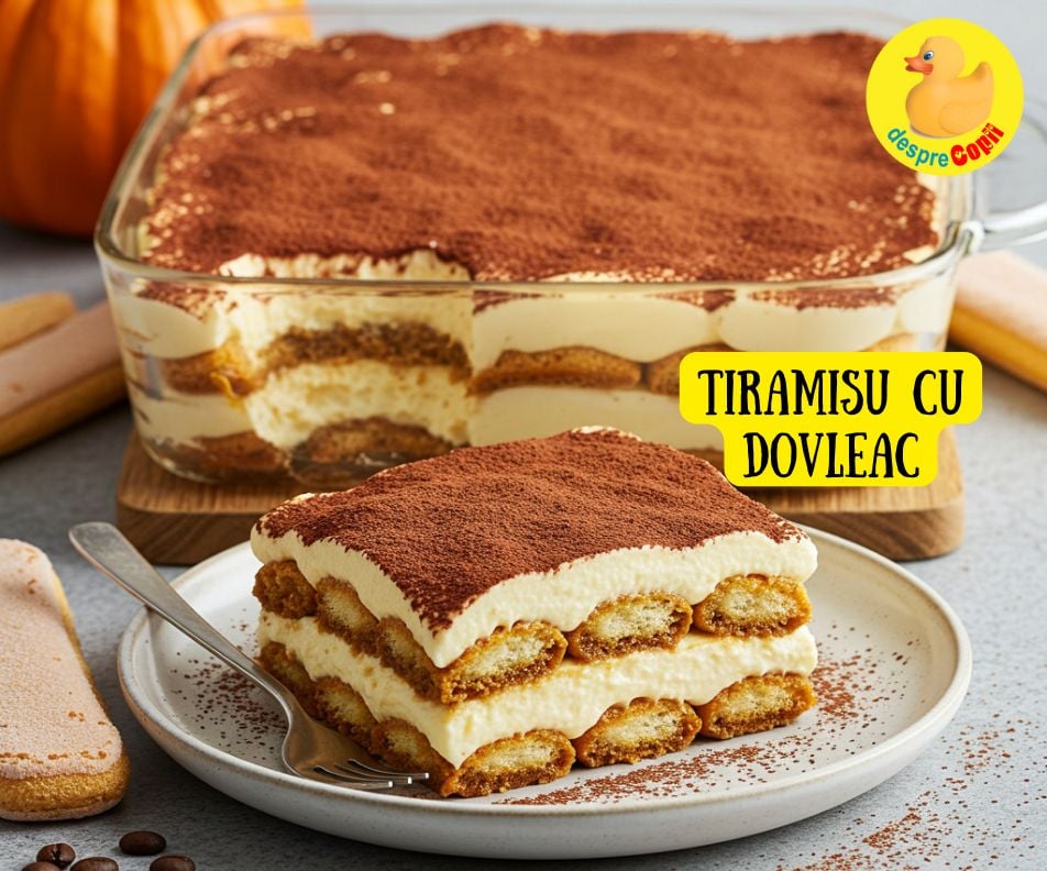 Tiramisu cu dovleac – un desert cremos și aromat care va deveni preferatul familiei