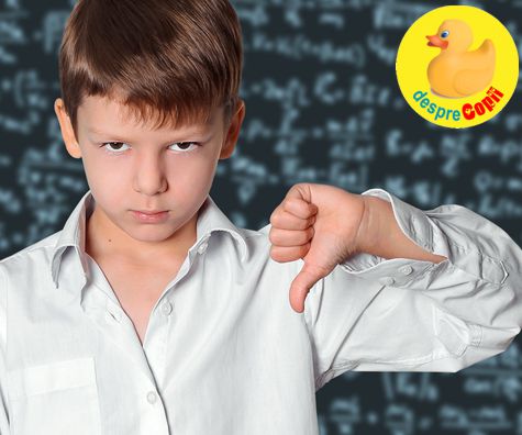Când copilul urăste școala: motive, intrebări și cum reacționăm