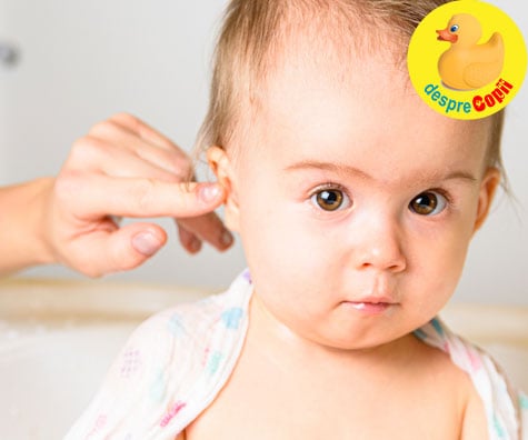 Așa curățam urechile bebelușului