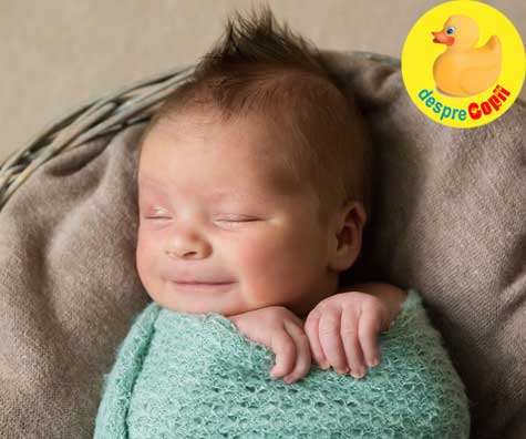 De ce zambește bebe în somn - sau dialogurile în somn cu îngerii. Iată care este semnificația acestor zambete...